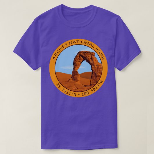 Arches National Park Premium 1 Tシャツ (デザイン正面)