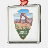 Arches National Park Utah Arrowhead メタルオーナメント (左)
