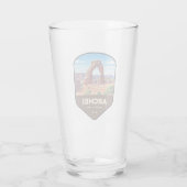 Arches National Park Utah Shield タンブラーグラス (裏面)