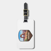 Arches National Park Utah Shield ラゲッジタグ (正面縦)