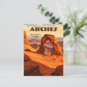 Arches National Park, Utah, USA Postcard ポストカード (スタンド正面)