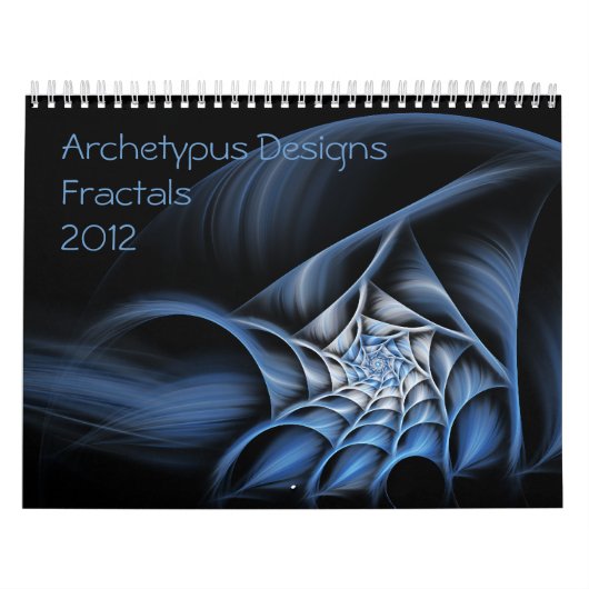 Archetypusはフラクタルの芸術のカレンダーを設計します カレンダー (カバー)