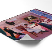 Archibald Motley – カクテル1926アールデコ絵画ズ ポスター (角)