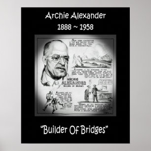Archieアレキサンダーの~の数学者かEngineer~Builder ポスター