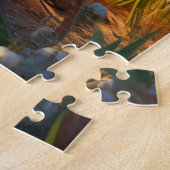 Archie -イエロー・ラブラドール・レトリーバーリトリエバーパピー ジグソーパズル (側面)