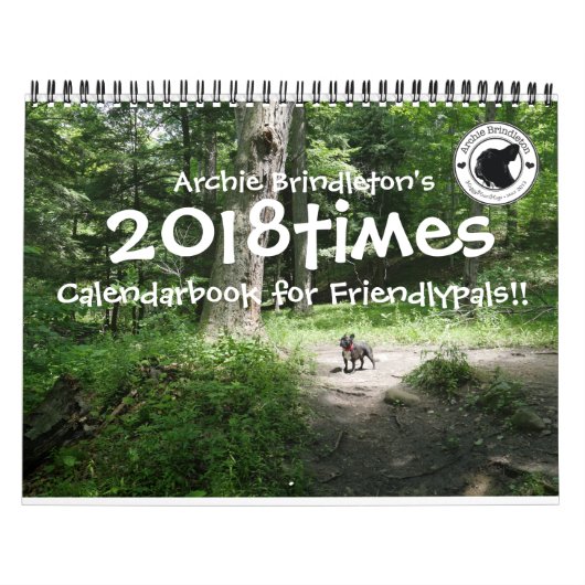 Archie Brindleton 2018times Calendarbook!! カレンダー (カバー)