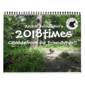 Archie Brindleton 2018times Calendarbook!! カレンダー (カバー)