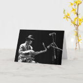 Archie Shepp 1バイP. Baud Banaleesブルー2010 GC カード (黄色い花)