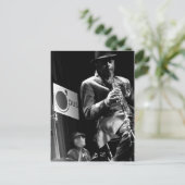 Archie Shepp 2バイP. Baud Banarefsブルー2010 ポストカード (スタンド正面)