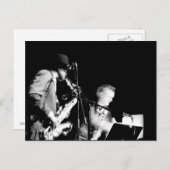 Archie Shepp 3 Banalees Bleues 2010 by P Baud ポストカード (正面/裏面)