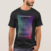 Archimedean Spiral Tシャツ (正面)