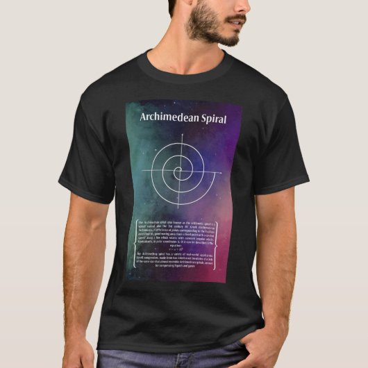 Archimedean Spiral Tシャツ (正面)