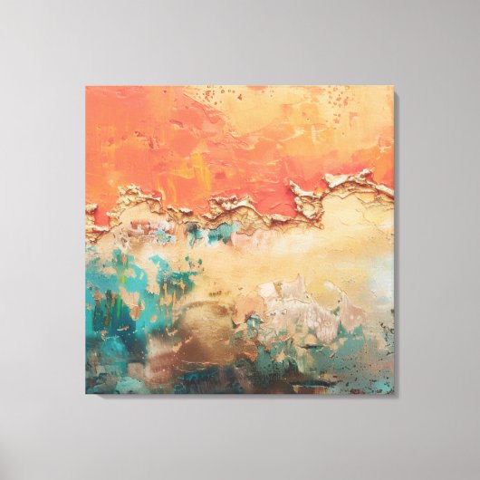 Archite Granite Canvas Art キャンバスプリント (正面)