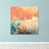 Archite Granite Canvas Art キャンバスプリント (インサイチュ (ウッドフロア))