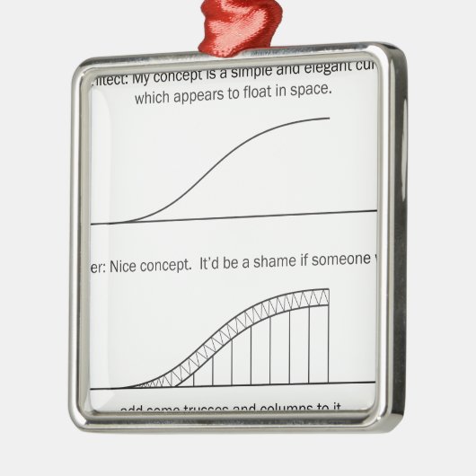 ArchitectとEngineer メタルオーナメント (左)