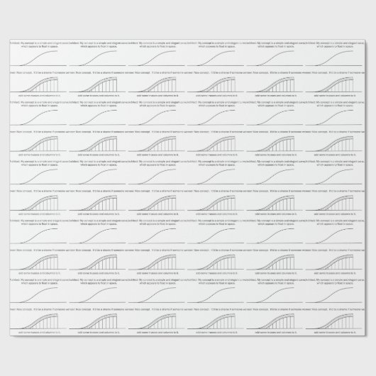 ArchitectとEngineer ラッピングペーパー (フラット)