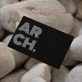 Architectカスタムロゴの白黒の追加 名刺