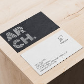 Architectカスタムロゴの白黒の追加 名刺