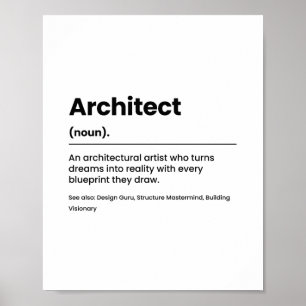 Architectジョブ定義ポスター ポスター