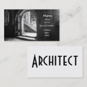 Architectプロファイル・カード 名刺 (正面/裏面)