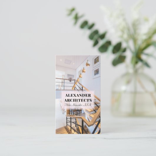 Architect名刺 名刺 (スタンド正面)