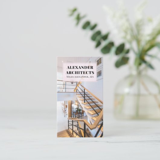 Architect名刺 名刺 (スタンド正面)