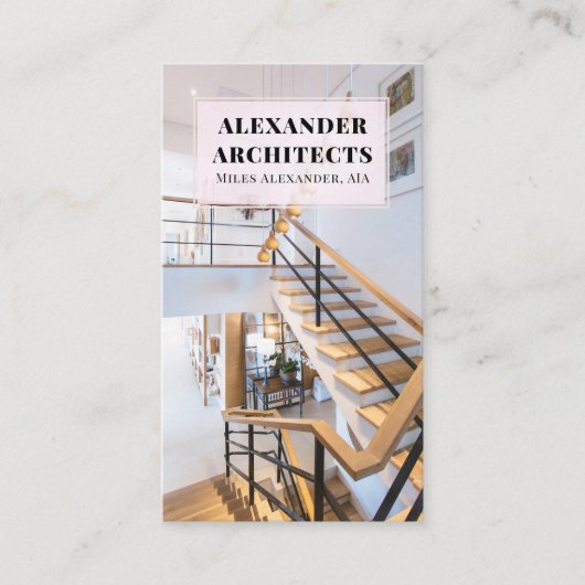 Architect名刺 名刺 (正面)