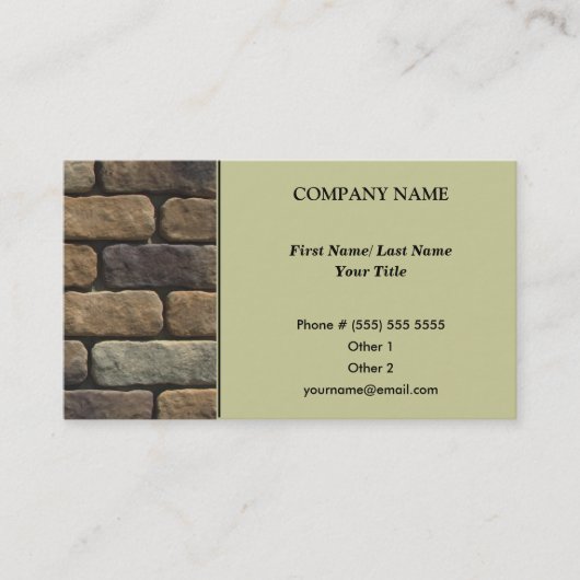 Architect名刺 名刺 (正面)