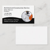 Architect建築・サービスのビジネス・カード 名刺 (正面/裏面)