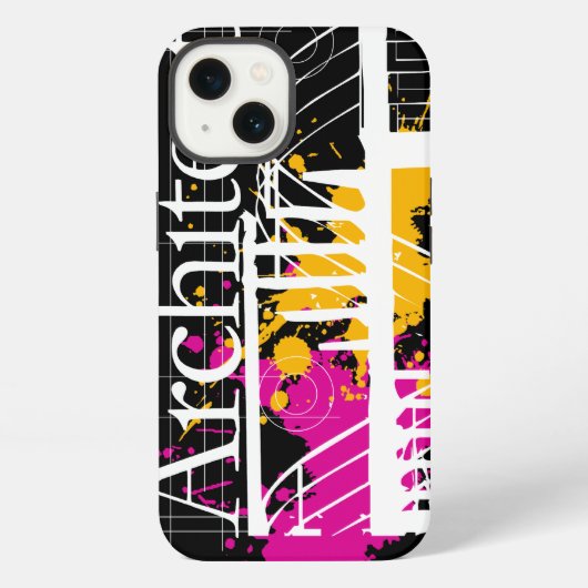 Architect電話ケース13 iPhoneケース (裏面)