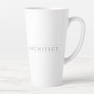 ARCHITECT高いラテマグカップ/グレー カフェラテマグ