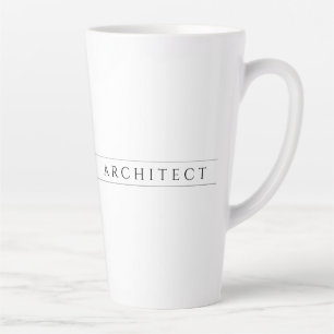 ARCHITECT高いラテマグカップ/黒 カフェラテマグ