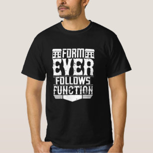 Architect -型枠のEver後を追関数 Tシャツ