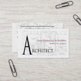 Architect Architecture Business Card 名刺
