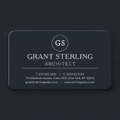 Architect Black Professional 名刺