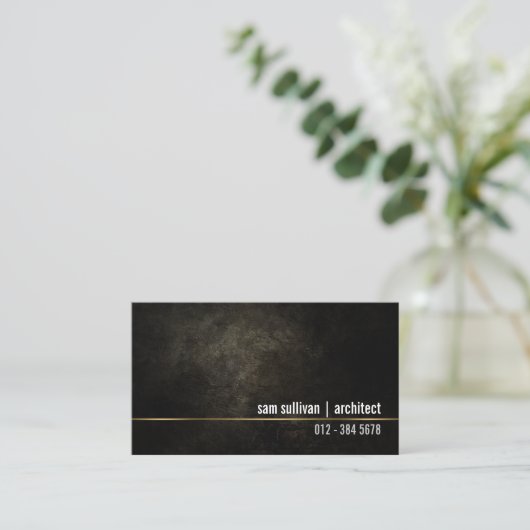 Architect Construction Contractor Business Card 名刺 (スタンド正面)