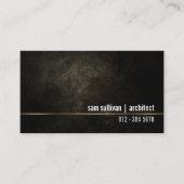 Architect Construction Contractor Business Card 名刺 (正面)