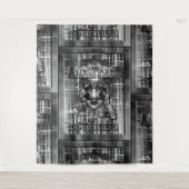 Architect_Empire Builder抽象芸術・デジタル・アート タペストリー (正面)