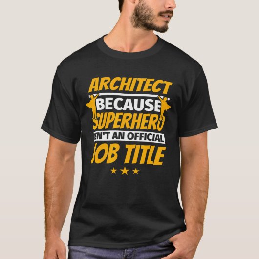 Architect Humor Tシャツ (正面)