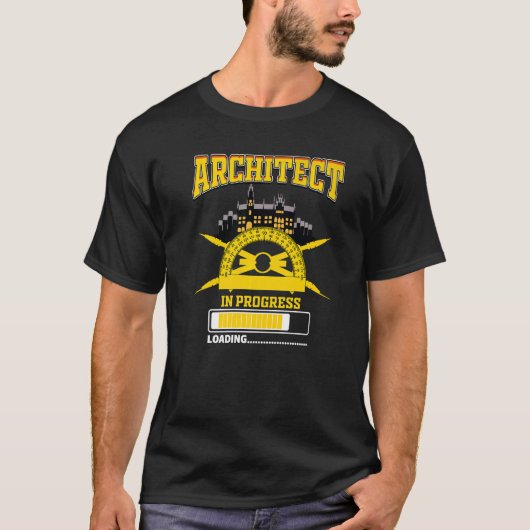 Architect In Progress Architectureの卒業後 Tシャツ (正面)