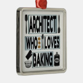 Architect Lovesベーキング メタルオーナメント (右)