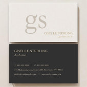 Architect Monogram Professional 名刺