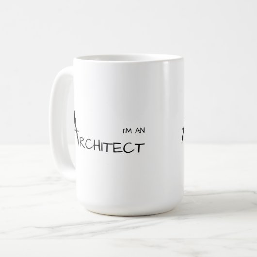 ARCHITECT MUGS コーヒーマグカップ (正面左)