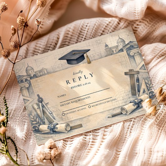 Architect Student Graduation Design 出欠カード