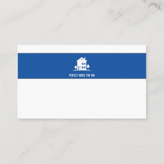 Architect Studio |青 名刺 (裏面)