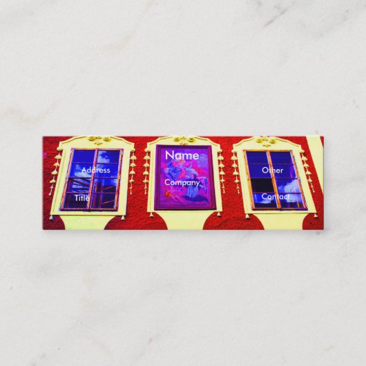 Architect Windows V スキニー名刺 (正面)