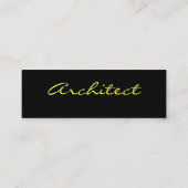 Architect Windows V スキニー名刺 (裏面)