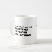 Architectingの泣き叫び無し コーヒーマグカップ (正面左)