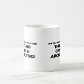 Architectingの泣き叫び無し コーヒーマグカップ (中央)