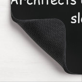 Architects don´t need to sleep! マウスパッド (コーナー)